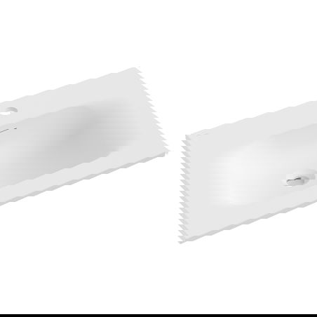 Mexen Vela lavandino incassato da appoggio 61 x 46,5 cm, bianco opaco - 25236001