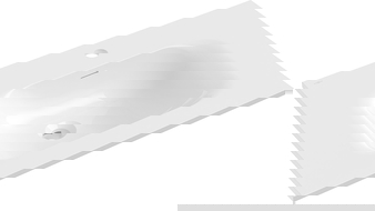 Mexen Vela umywalka wpuszczana w blat 71 x 46,5 cm, biała połysk - 25237000