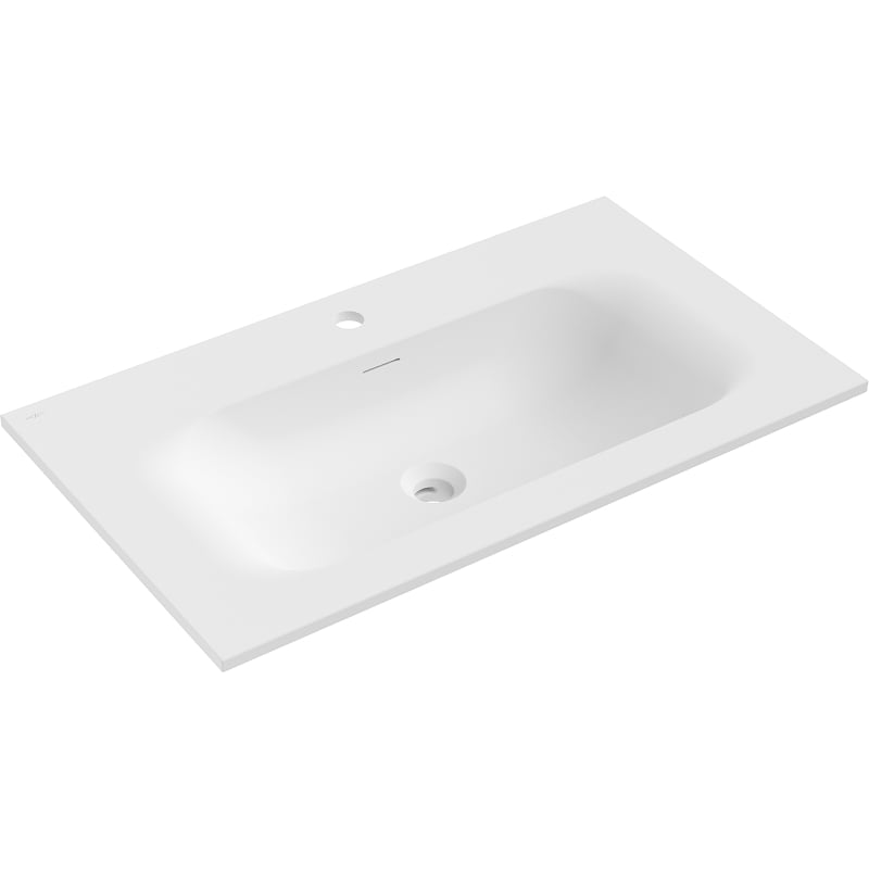 Mexen Vela tasapinnaga valamu 81 x 46,5 cm, valge matt - 25238001
