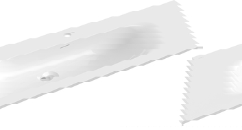 Mexen Vela vgradni umivalnik 91 x 46,5 cm, bela sijaj - 25239000