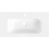 Mexen Vela lavabo encastré 91 x 46,5 cm, blanc brillant - 25239000