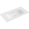 Mexen Vela lavabo encastré dans le plan de travail 91 x 46,5 cm, blanc mat - 25239001