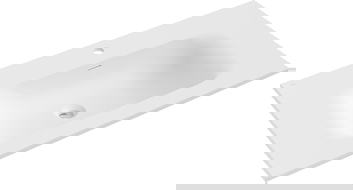 Mexen Vela lavatório embutido no balcão 91 x 46,5 cm, branco mate - 25239001