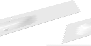 Mexen Vela lavabo empotrado izquierdo 141 x 46,5 cm, blanco brillante - 25231400L