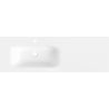 Mexen Vela ingebouwde wastafel links 141 x 46,5 cm, wit glans - 25231400L
