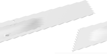 Mexen Vela verzonken wastafel links 141 x 46,5 cm, wit mat - 25231401L