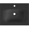 Mexen Vela countertop washbasin 61 x 46.5 cm, matte black - 25236071
