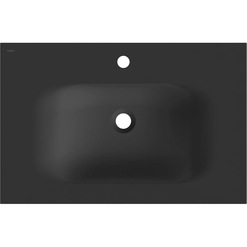 Mexen Vela countertop washbasin 71 x 46.5 cm, matte black - 25237071