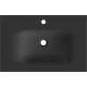 Mexen Vela lavabo da incasso 71 x 46,5 cm, nero opaco - 25237071