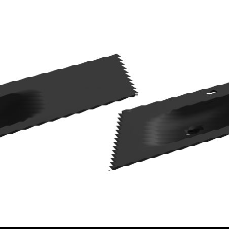 Mexen Vela Abauen Ëmmer lénks 101 x 46,5 cm, schwaarz mat - 25231071L