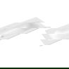 Mexen Vela wastafel ingebouwd in blad 121 x 46,5 cm, wit glans - 25231200