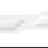 Mexen Vela wastafel ingebouwd in blad 121 x 46,5 cm, wit glans - 25231200