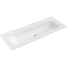 Mexen Vela lavabo encastré dans le plan 121 x 46,5 cm, blanc mat - 25231201