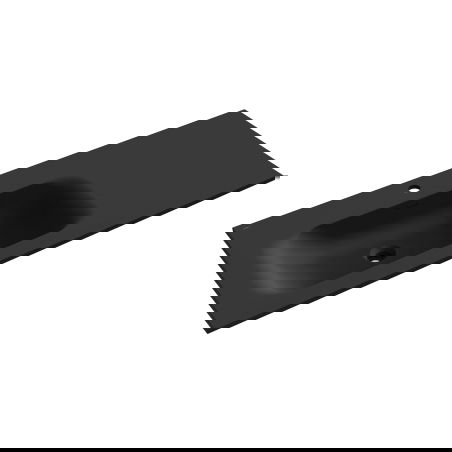 Mexen Vela lavatório de embutir à esquerda 121 x 46,5 cm, preto mate - 25231271L