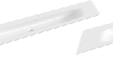 Mexen Vela Waschbecken zur Einbau in die Arbeitsplatte 141 x 46,5 cm, weiß glänzend - 25231400