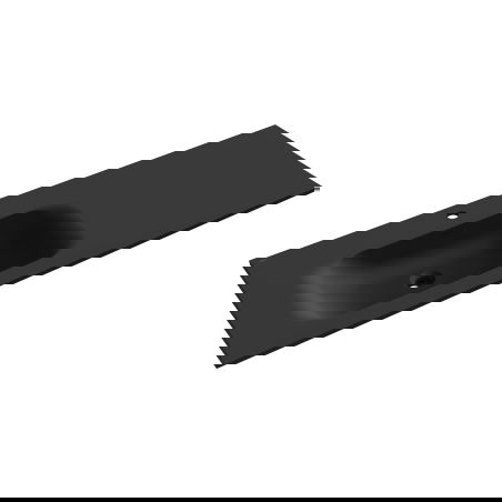 Mexen Vela εντοιχιζόμενος νεροχύτης αριστερός 141 x 46,5 cm, μαύρο ματ - 25231471L