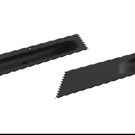 Mexen Vela Einbauwaschbecken rechts 161 x 46,5 cm, schwarz matt - 25231671P