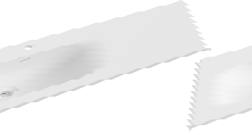 Mexen Vela umivalnik vgradni v pult levi 91 x 46,5 cm, bela mat - 25239001L