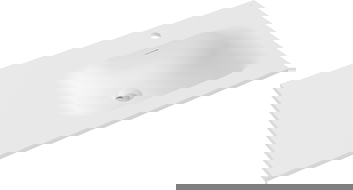 Mexen Vela izlietne iebūvēta darbvirsmā labā 91 x 46,5 cm, balta matēta - 25239001P