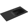 Mexen Vela eingebaute Waschbecken rechts 91 x 46,5 cm, schwarz matt - 25239071P