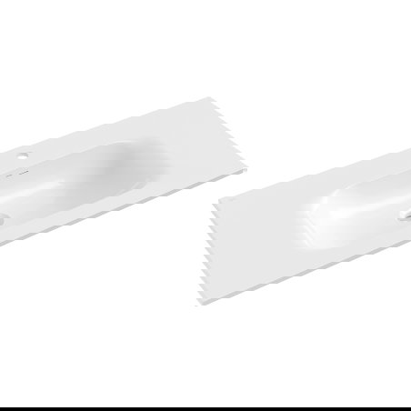 Mexen Vela vgradni umivalnik 101 x 46,5 cm, sijaj bela - 25231000