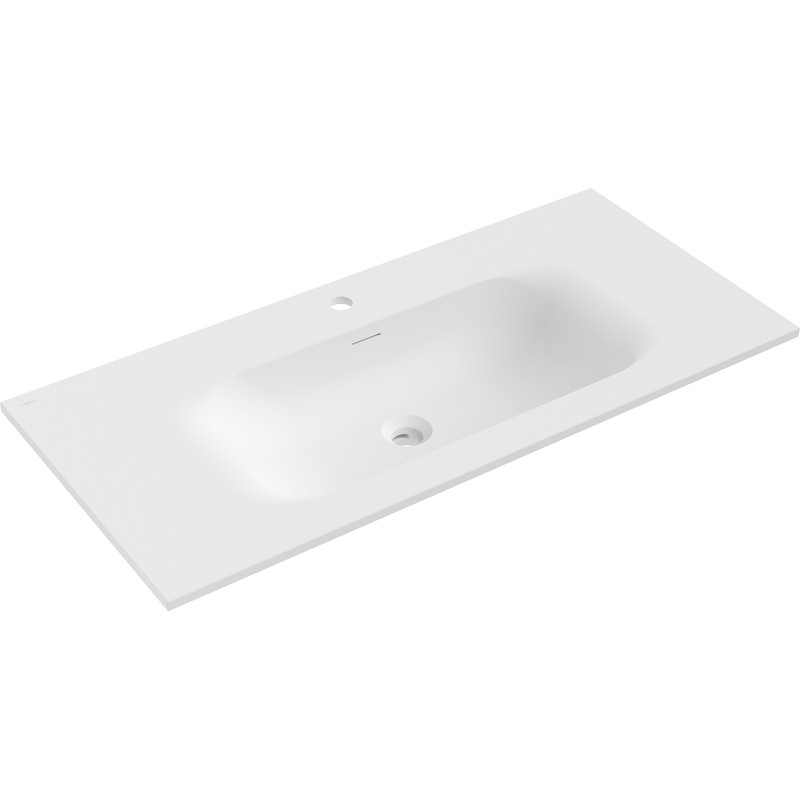 Mexen Vela tööpinda süvistatud valamu 101 x 46,5 cm, valge matt - 25231001
