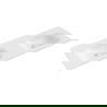 Mexen Vela Einbauwaschbecken doppelt 141 x 46,5 cm, weiß matt - 25231401D