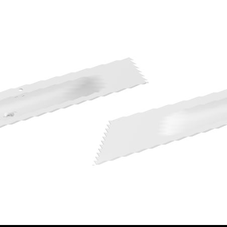 Mexen Vela vgradni umivalnik 161 x 46,5 cm, bela mat - 25231601