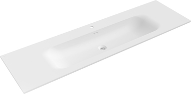 Mexen Vela inbouw wastafel 161 x 46,5 cm, wit mat - 25231601