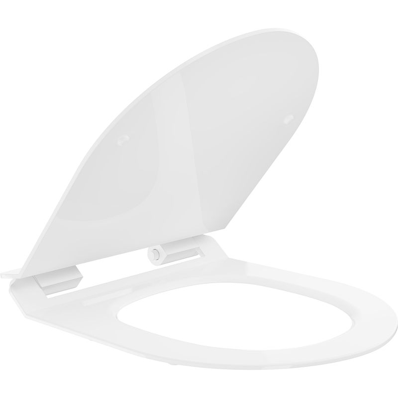 Mexen Slim Soft-Close Toilet Seat, Duroplast, White Gloss - 39010100