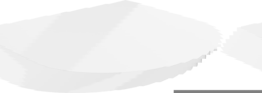 Mexen lēni krītoša cietā vāka, duroplasts, balts spīdums - 39020100