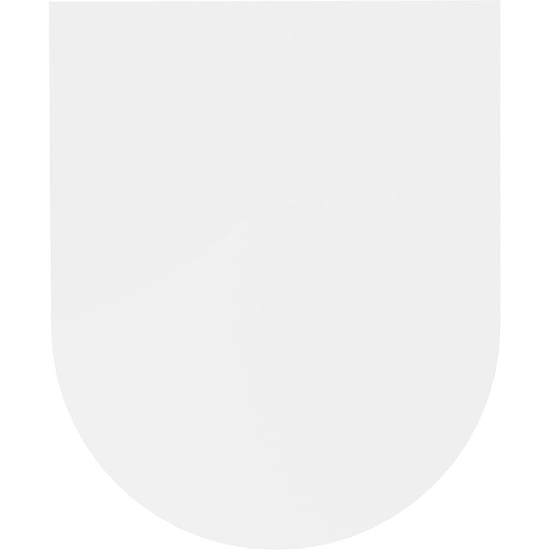 Mexen hidastettu kovakantinen istuinkansi, duroplast, valkoinen kiiltävä - 39020100