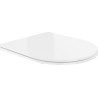 Mexen siège de toilette à descente progressive slim, duroplast, blanc brillant - 39030100