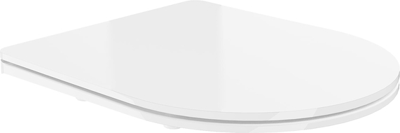 Mexen toiletzitting slow-close slim, duroplast, wit glans - 39030100