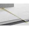 Mexen Line-B regleta de caída para suelo 120 cm derecha, dorada - 185001120R