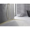 Mexen Line-B vloerhellingsstrip 120 cm rechts, goud - 185001120R