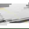 Mexen Line-B vloerafvoerlijst 120 cm rechts, goud geborsteld - 185501120R