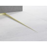 Mexen Line-B listón de pendiente de suelo 120 cm derecho, oro cepillado - 185501120R