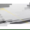 Mexen Line-B liste de pente de plancher 180 cm droite, or - 185001180R