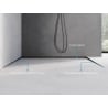 Mexen Line-B floor drop profile 180 cm right, black - 187001180R