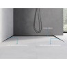 Mexen Line-B listón de pendiente de suelo 180 cm derecha, negro - 187001180R