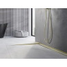 Mexen Line-B vloerafvoerlijst 120 cm links, goud - 185001120L