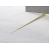 Mexen Line-B plinthe de pente au sol 120 cm gauche, or brossé - 185501120L