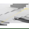 Mexen Line-B vloertype randlijst 180 cm links, goud - 185001180L