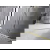 Mexen Line-B vloerafschotlijst 180 cm links, goud geborsteld - 185501180L