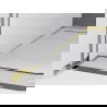 Mexen Line-B Wandabschlussleiste 120 cm links, gold - 185002120L
