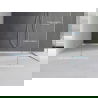 Mexen Line-B muurlijst met afschot 180 cm links, inox - 181002180L