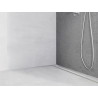 Mexen Line-B listón de pendiente adosado a la pared 180 cm izquierdo, inox - 181002180L