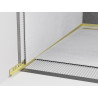 Mexen Line-B listón de inclinación adosado a la pared 180 cm izquierdo, dorado - 185002180L