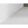 Mexen Line-B abfallende Wandleiste 180 cm links, gold - 185002180L